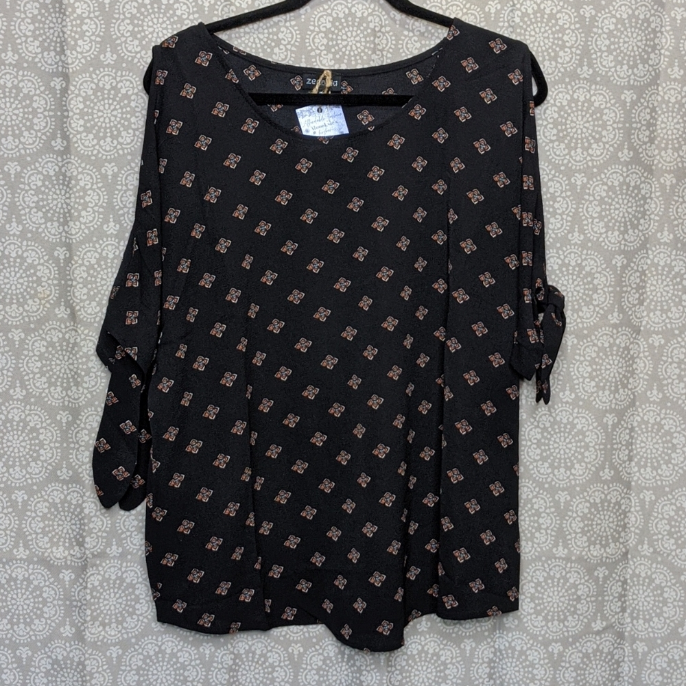 Cold Shoulder Blouse